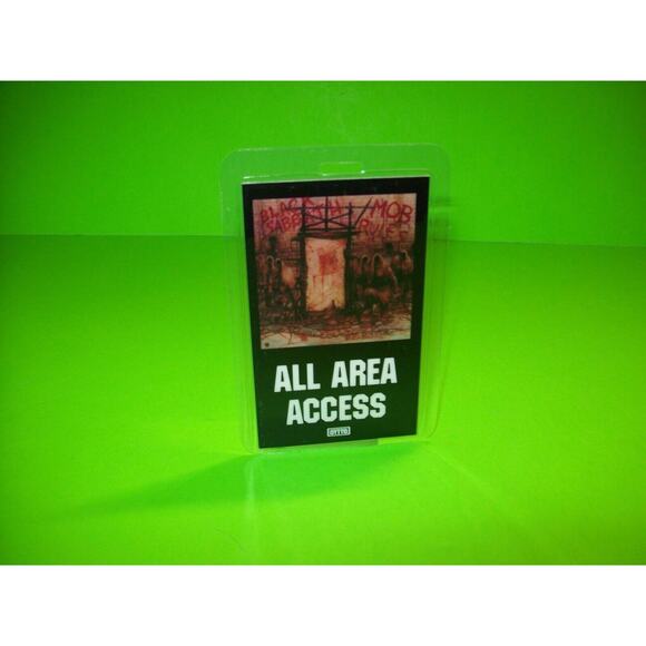 Black Sabbath Mod Rules Backstage Pass Original Heavy Metal Hard Rock Music 1982 - Picture 5 of 5